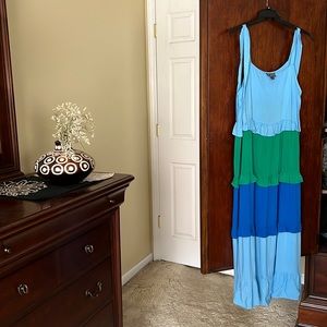 Women Multicolored Maxi Dress by IVY STREET